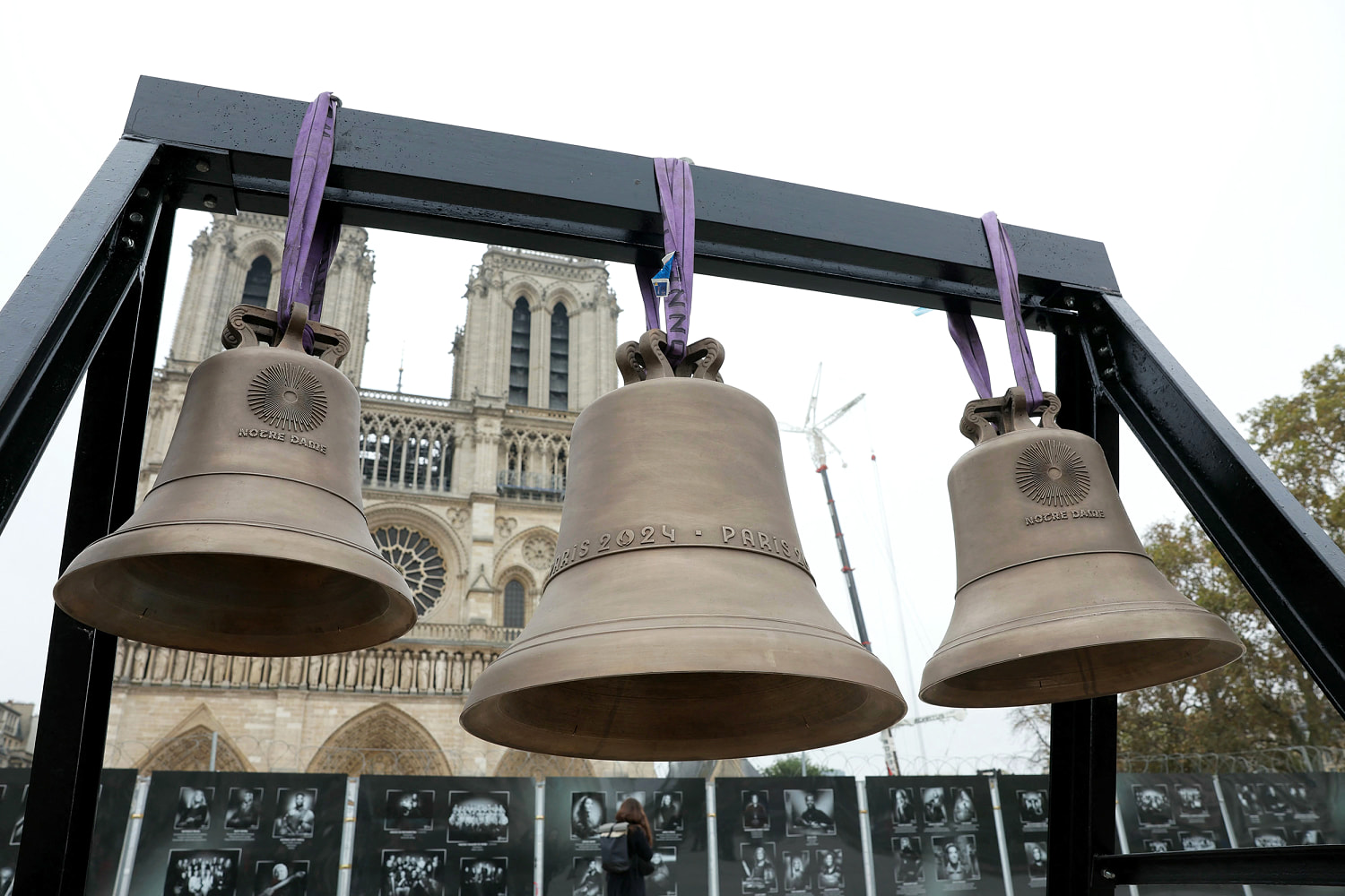 Notre Dame's bells ring out across Paris for the first time since fire