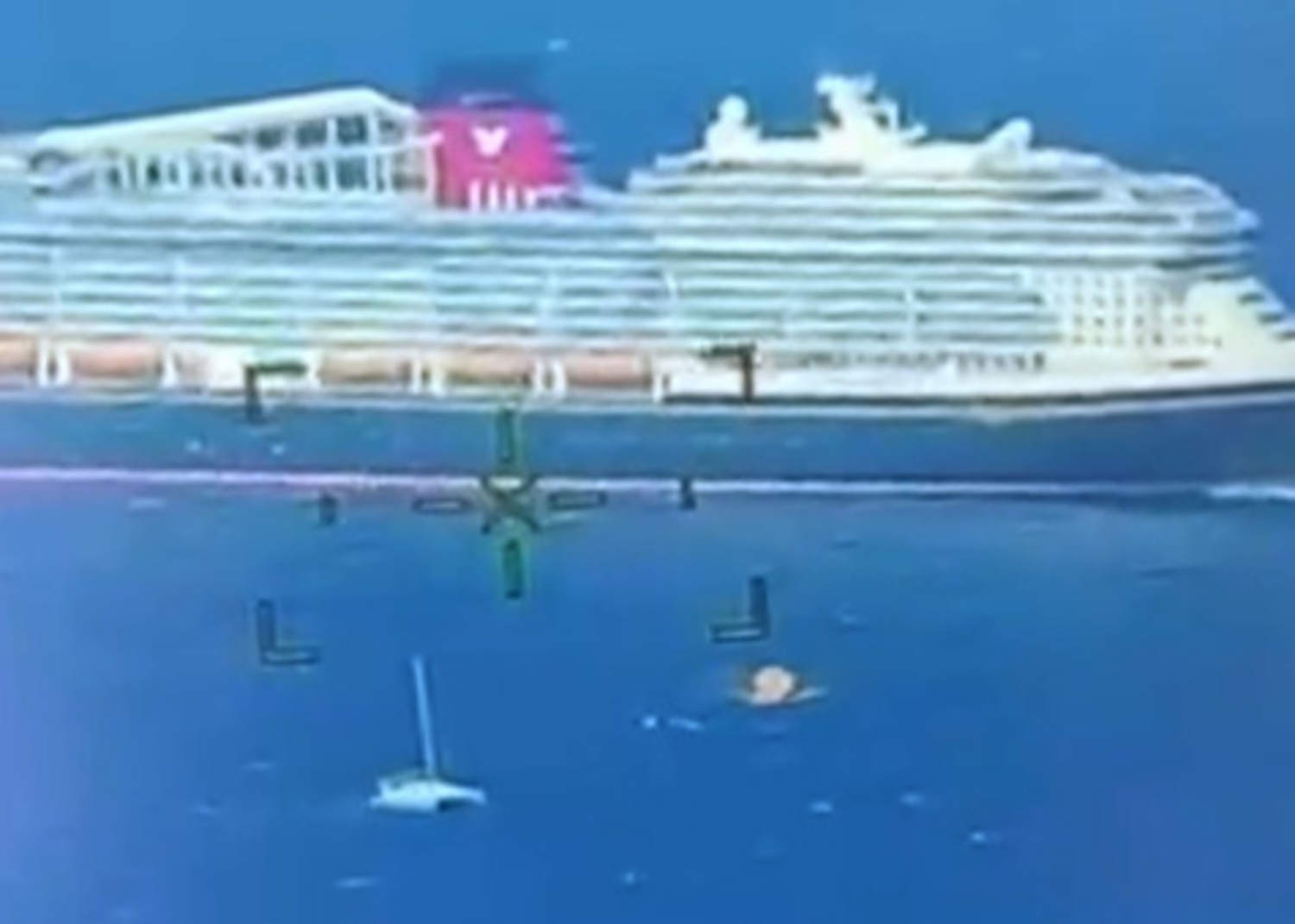 Disney cruise ship rescues sinking catamaran, saving 4 people near Bermuda