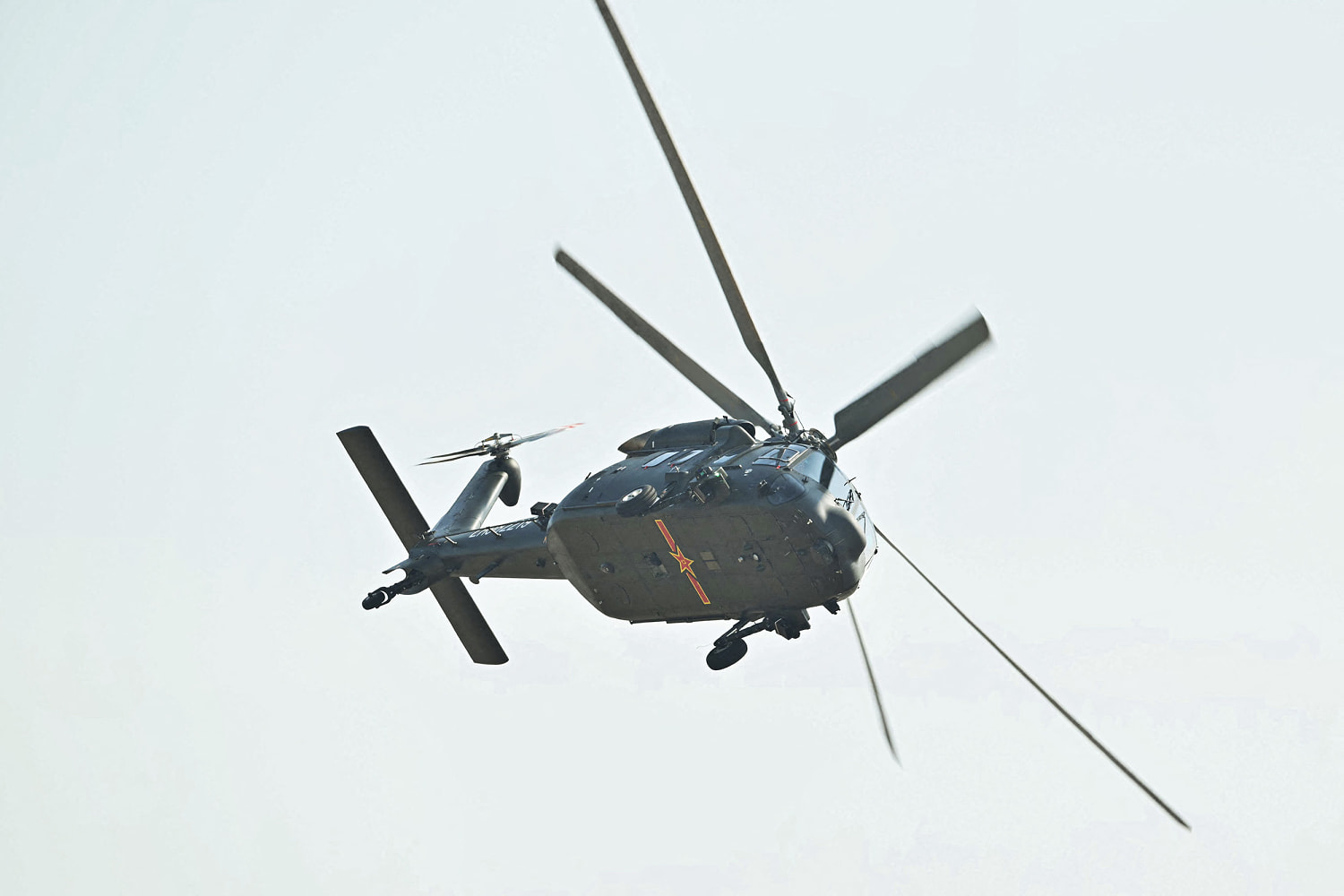 Chinese military displays upgraded Z-20 helicopter at Zhuhai air show