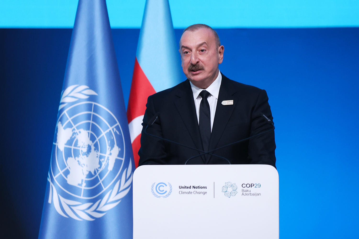 COP29 host Azerbaijan hits out at West in defense of oil and gas