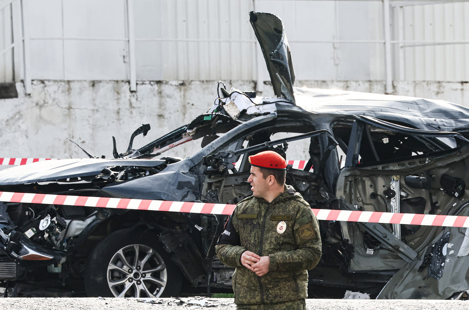 Senior Russian naval officer killed in car bomb hit claimed by Kyiv