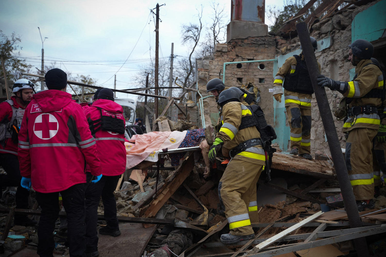 Russia targets Ukraine’s power grid in ‘massive’ missile strike, officials say