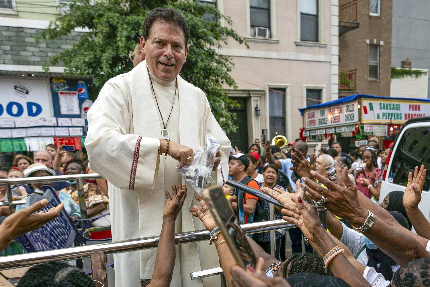 NYC monsignor who let Sabrina Carpenter film in church is removed, accused of mishandling $2M