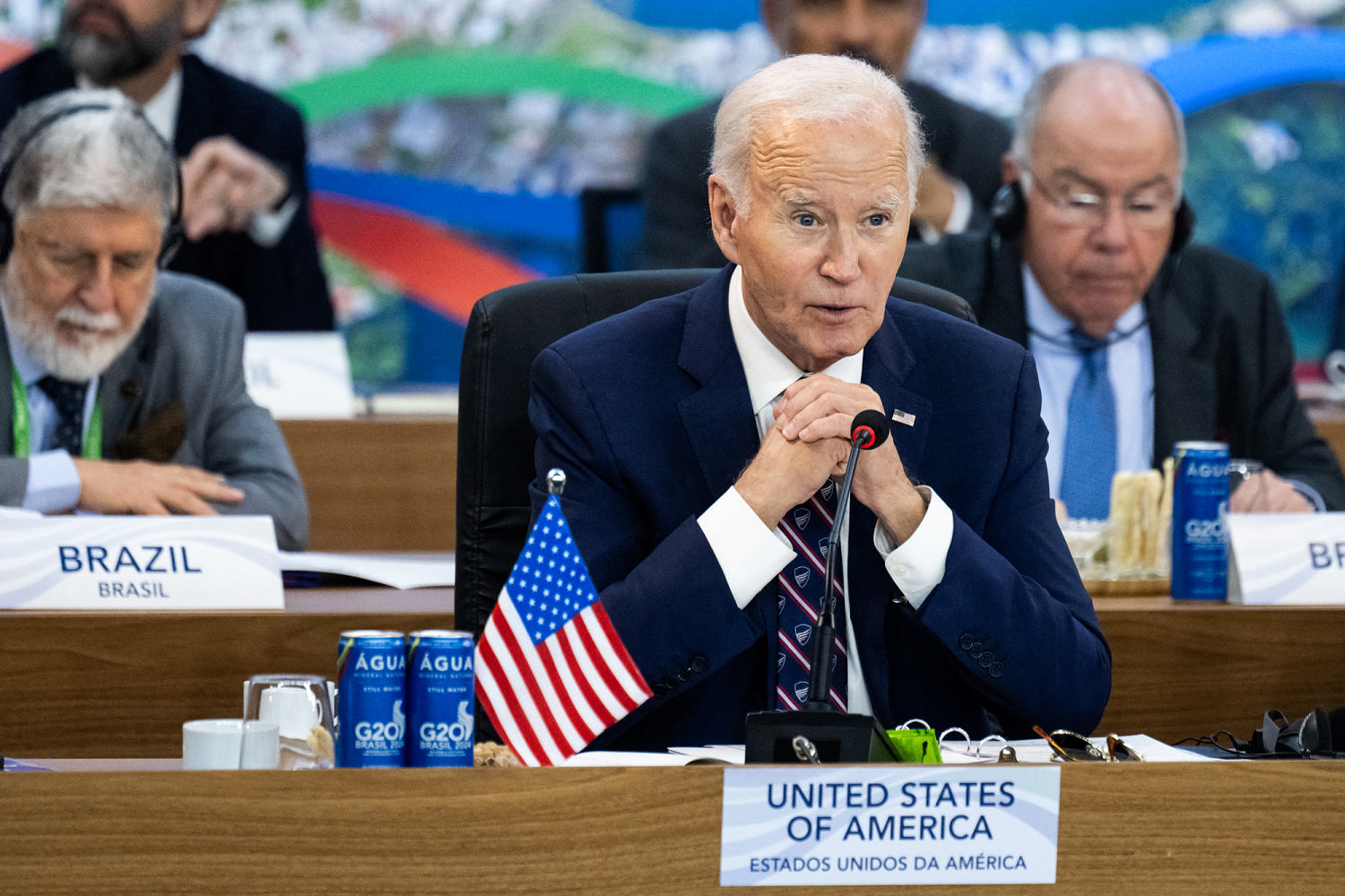 Biden fades into the background at his final international summits: From the Politics Desk