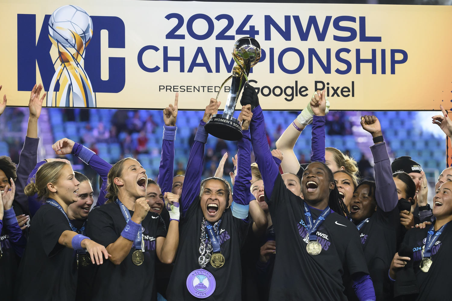 Orlando Pride bests Washington Spirit 1-0 to win NWSL championship