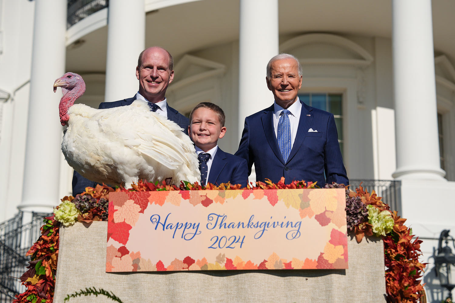 Biden pardons the last turkeys of his presidency