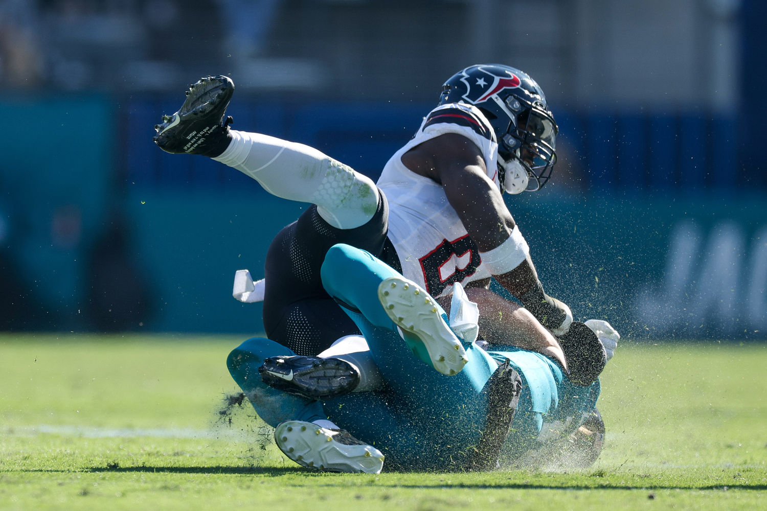 Texans safety Azeez Al-Shaair apologizes for hit on Jaguars quarterback Trevor Lawrence