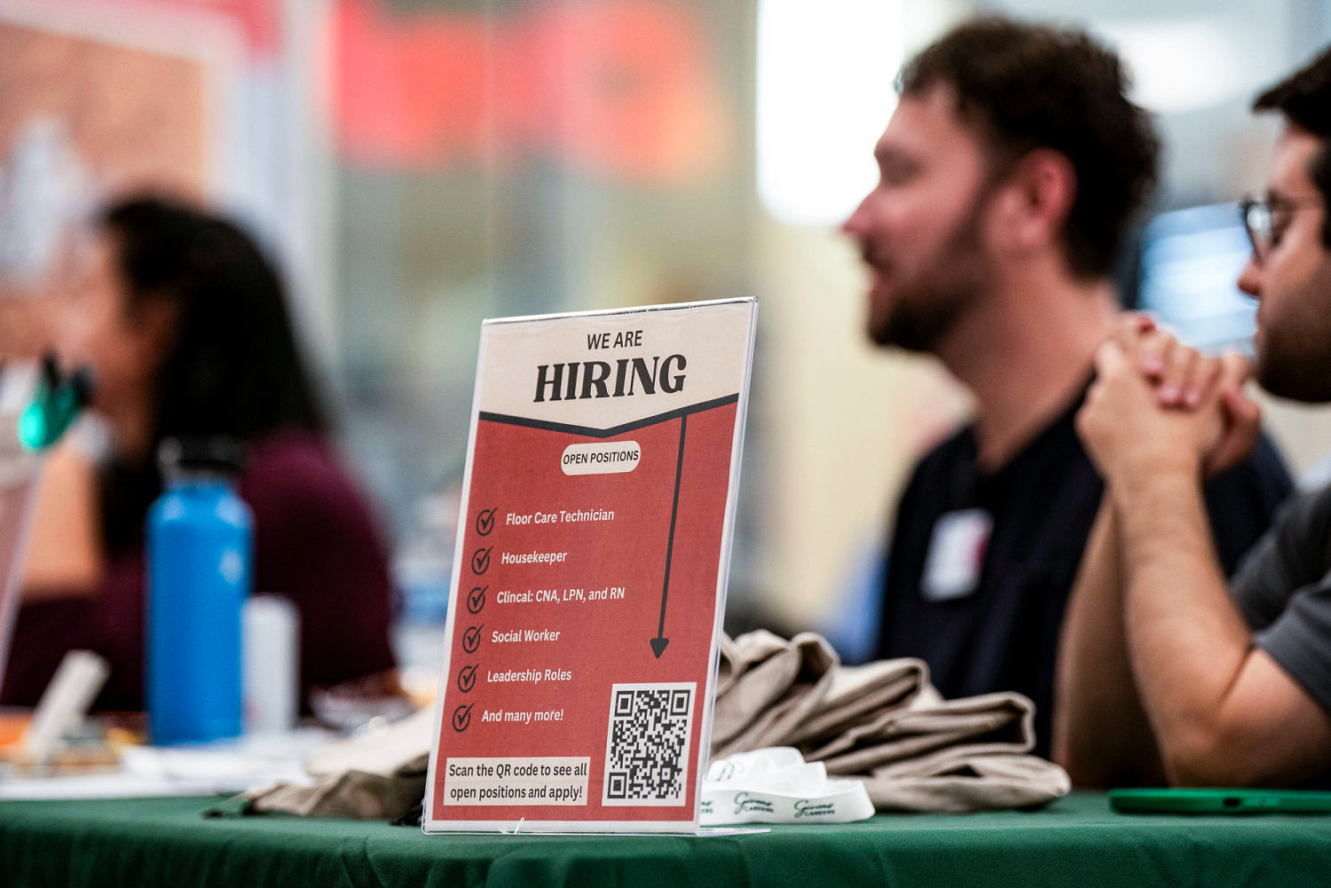 Job openings jumped and hiring slumped in October, key labor report for the Fed shows