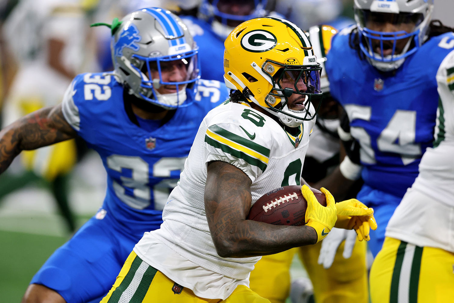 Lions defeat Packers 34-31 in thriller on 'Thursday Night Football'