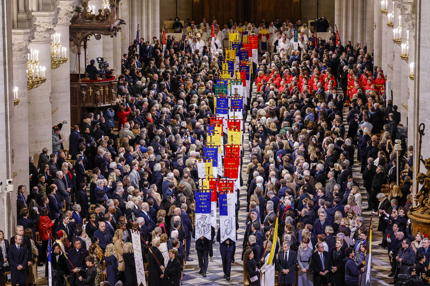 Notre Dame reopens with grand ceremony five years after fire