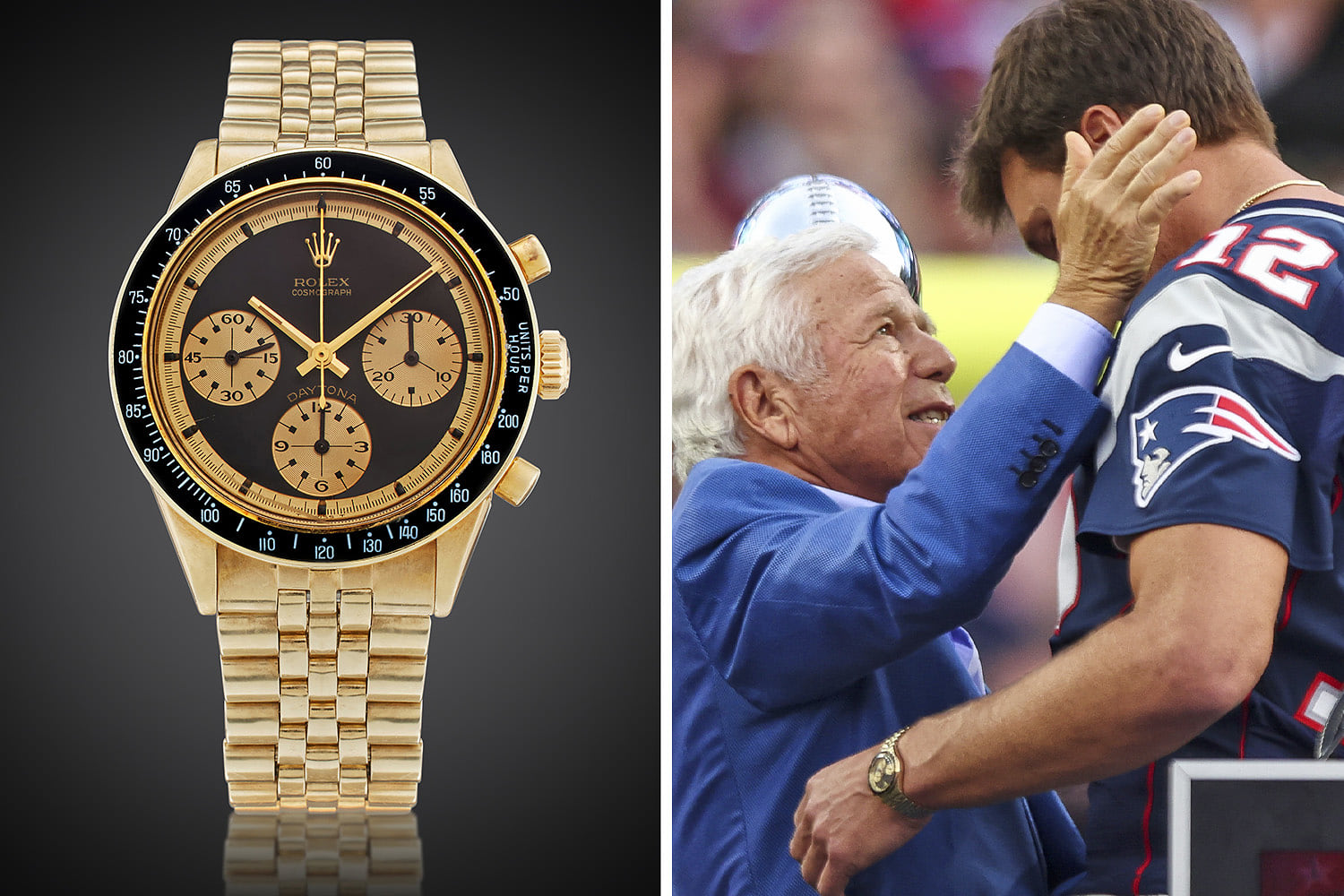 Tom Brady's watches and game-worn jerseys sell for $9 million at auction