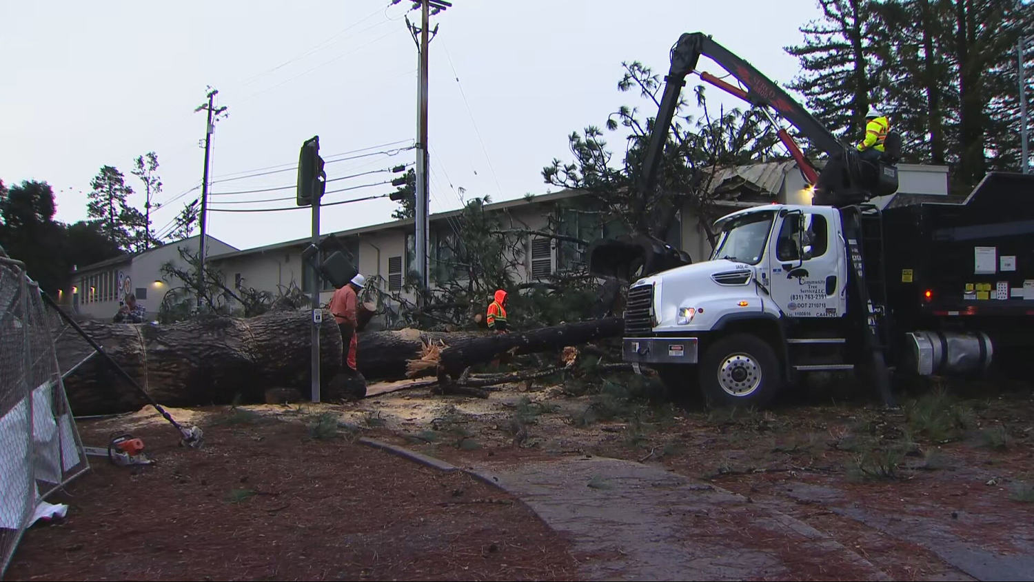 Rare California tornado injured 5, flipped vehicles in city north of Santa Cruz