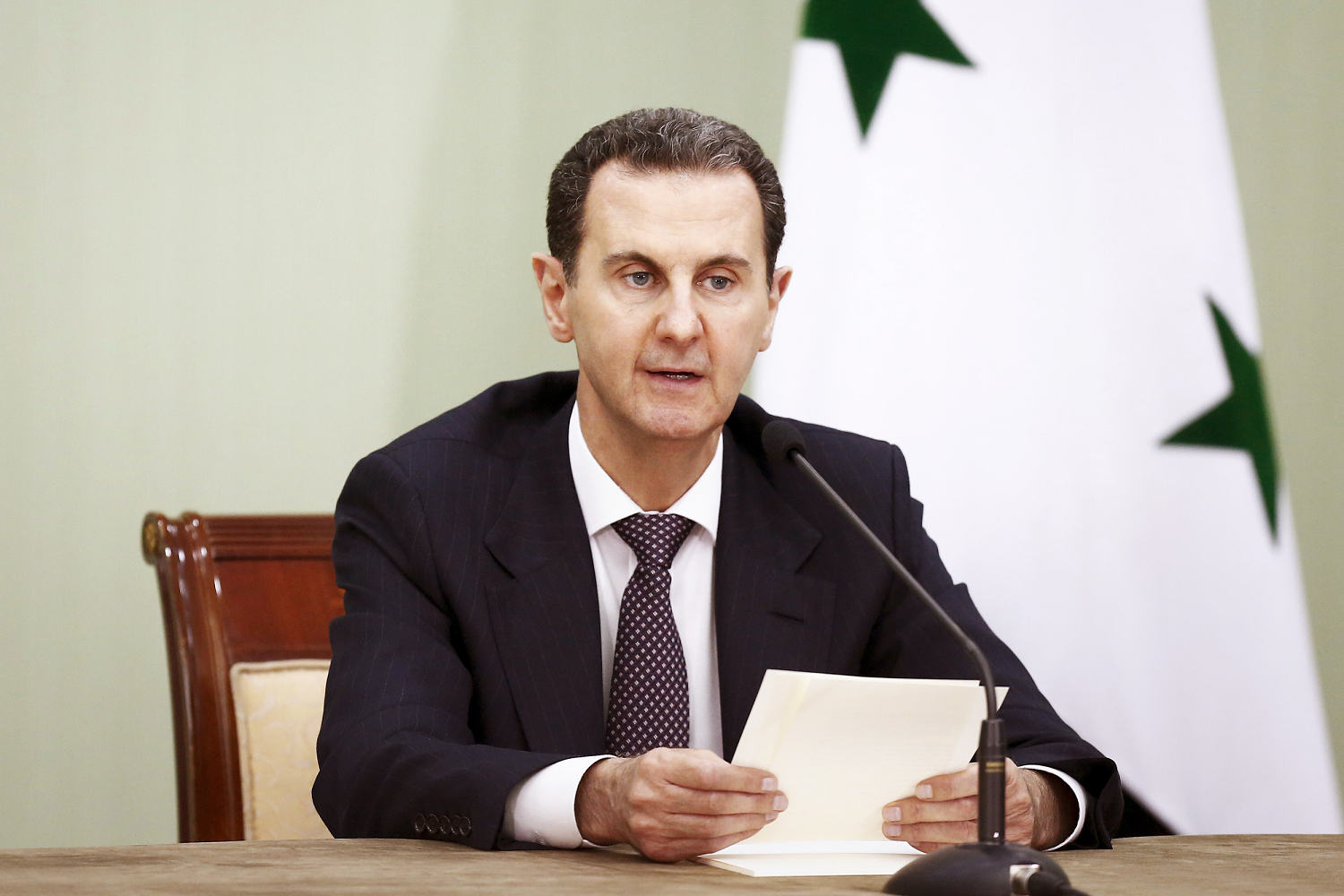 Ousted Syrian leader Bashar al-Assad issues his first statement since leaving the country