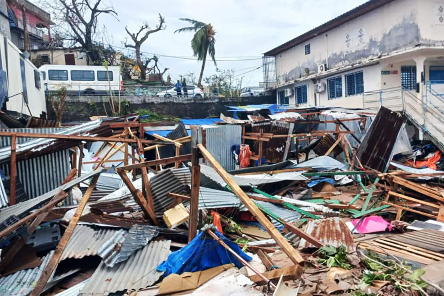 Thousands feared dead after cyclone slams into Indian Ocean archipelago of Mayotte