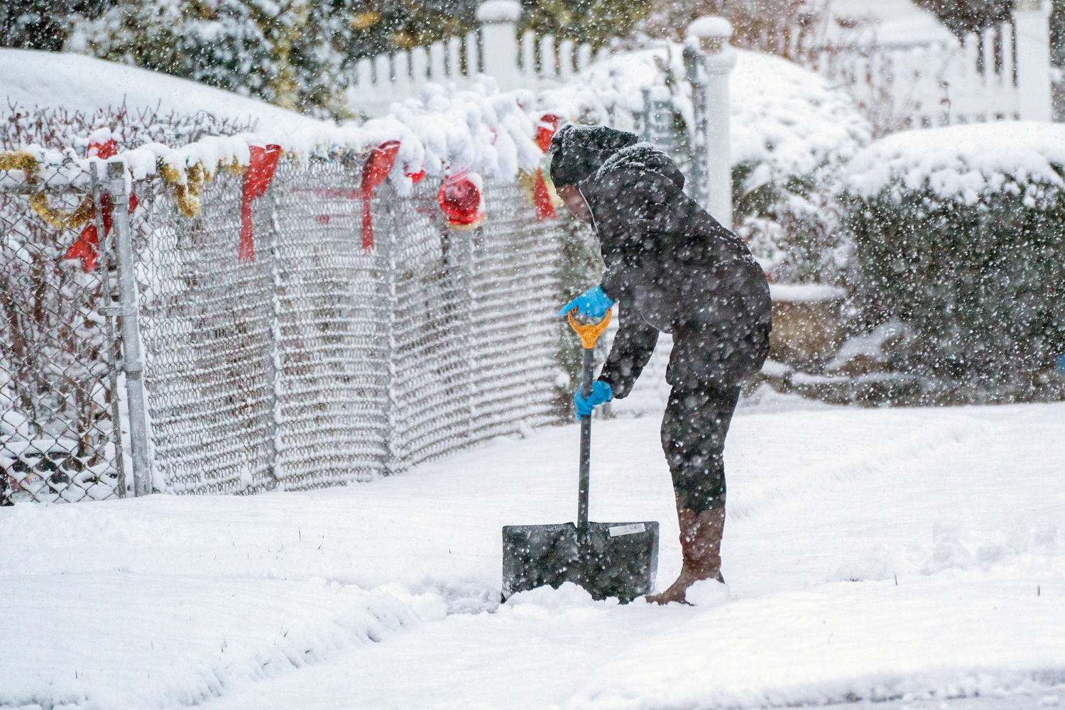 Wintry weather hits the Northeast on first day of the season