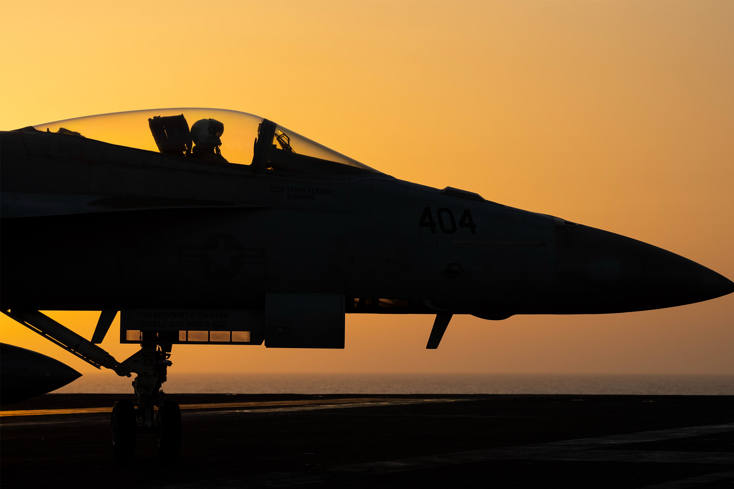 2 U.S. Navy pilots eject to safety after friendly fire downs their fighter jet