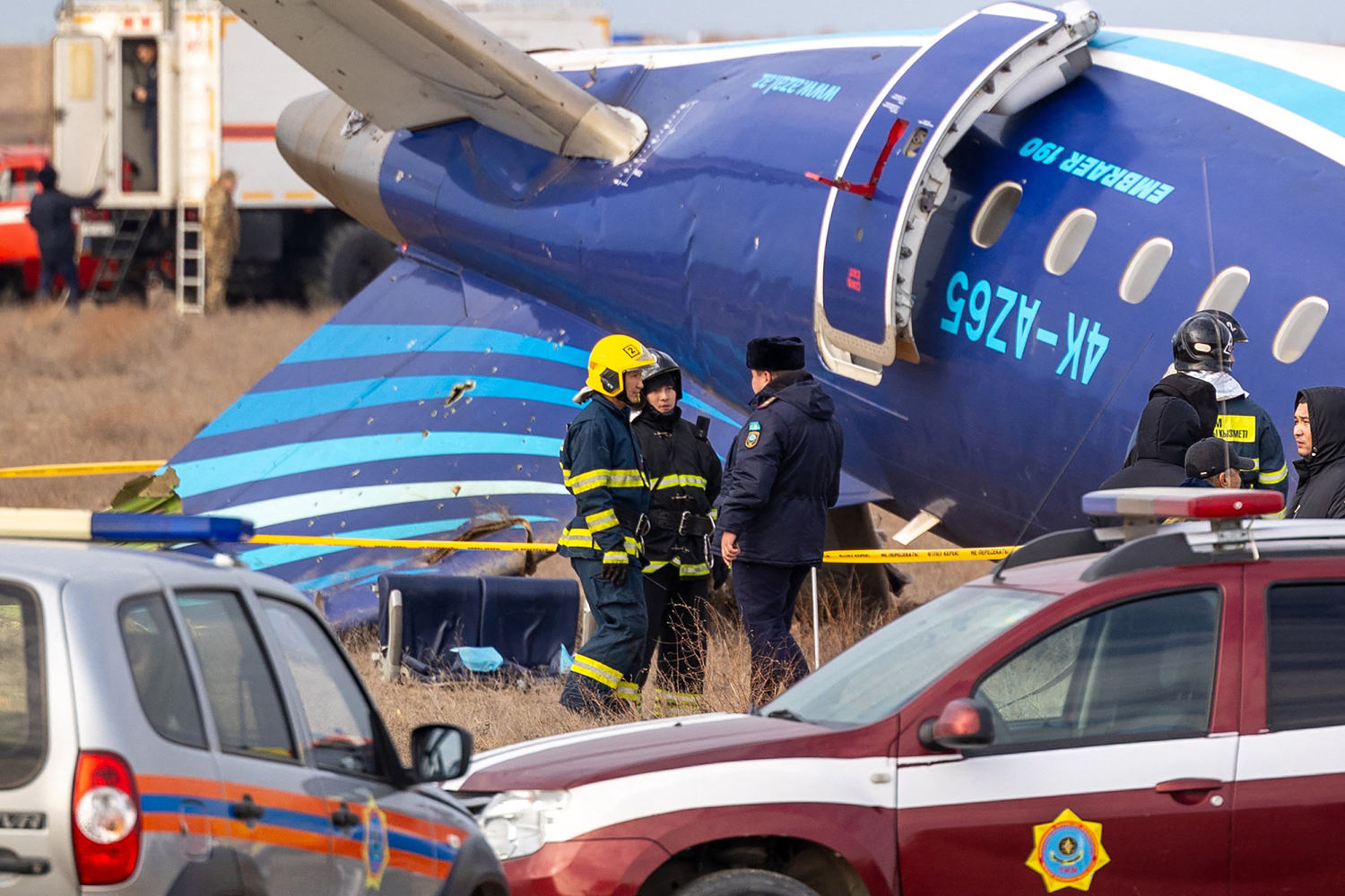 Azerbaijan Airlines says doomed flight saw 'external and technical interference' before it crashed