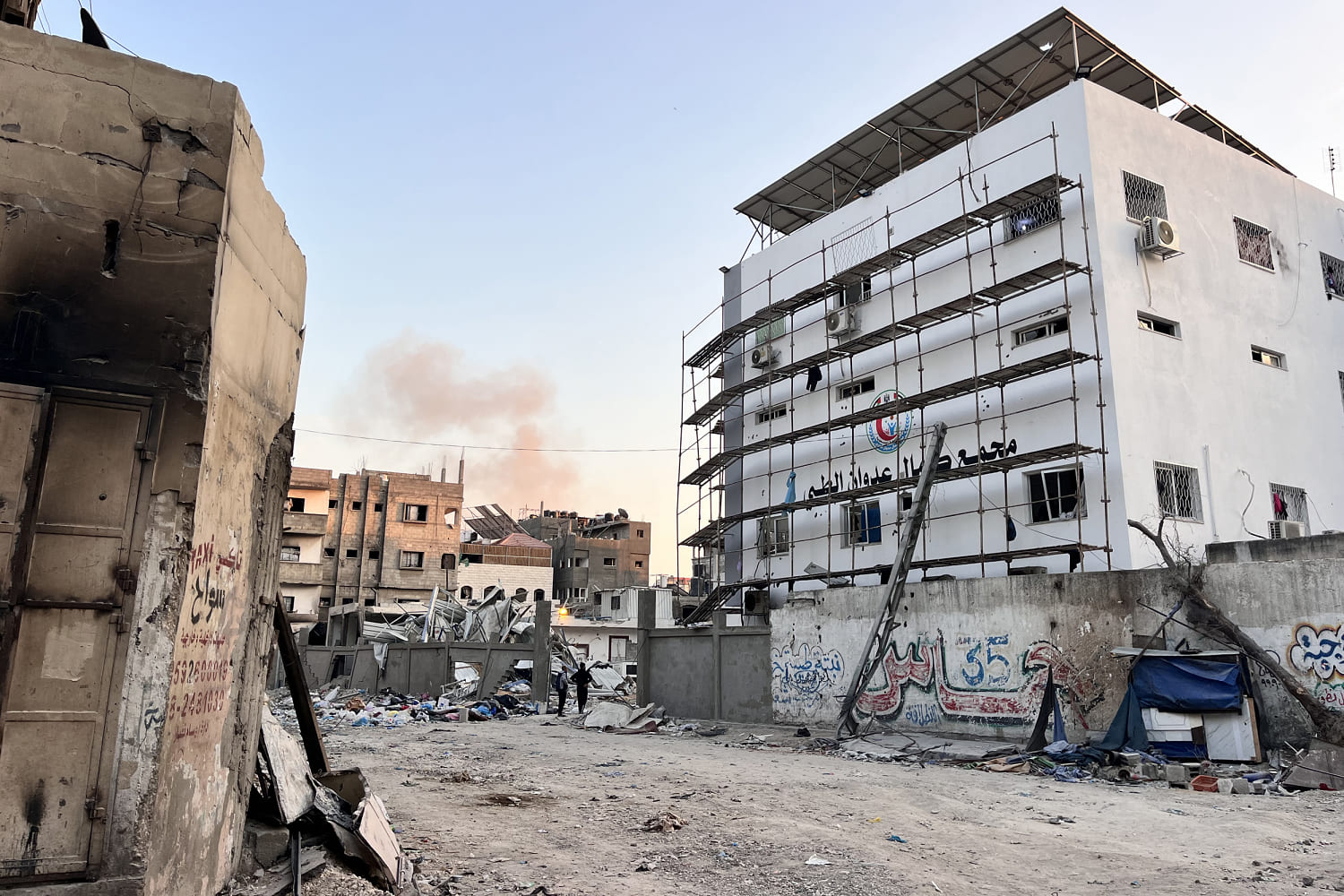 Israel burns northern Gaza’s last functioning hospital; patients and staff forcibly removed