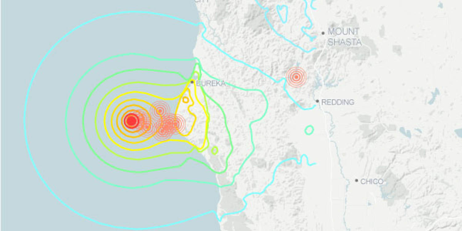 Tsunami warnings in California and Oregon lifted after 7.0-magnitude earthquake