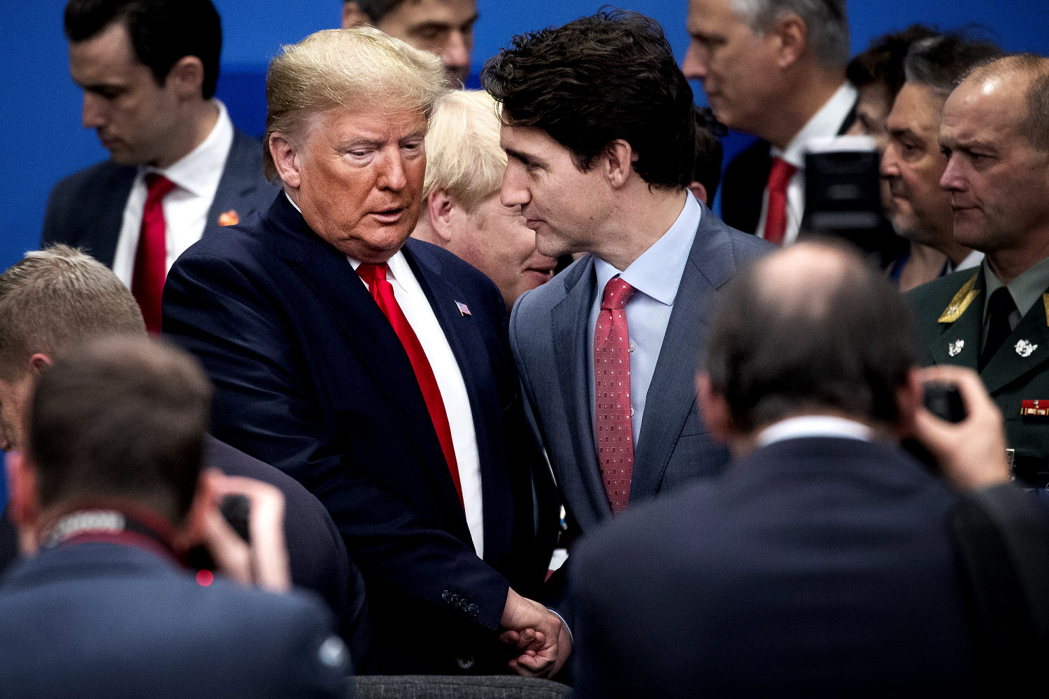 Trudeau says he joked about a trade for Vermont or California when Trump raised annexing Canada