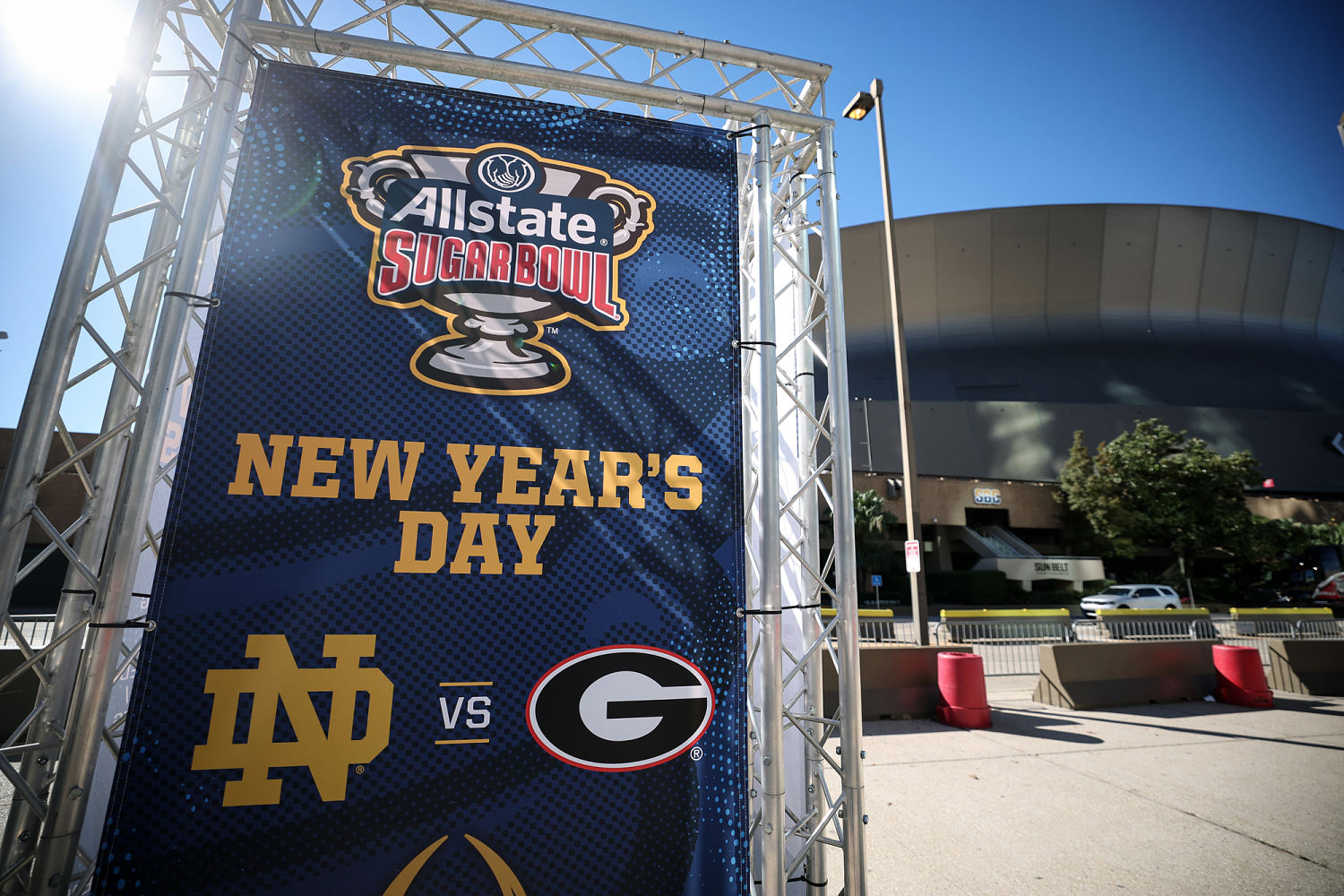 Sugar Bowl kicks off 20 hours late with moment of silence after New Orleans terrorist attack