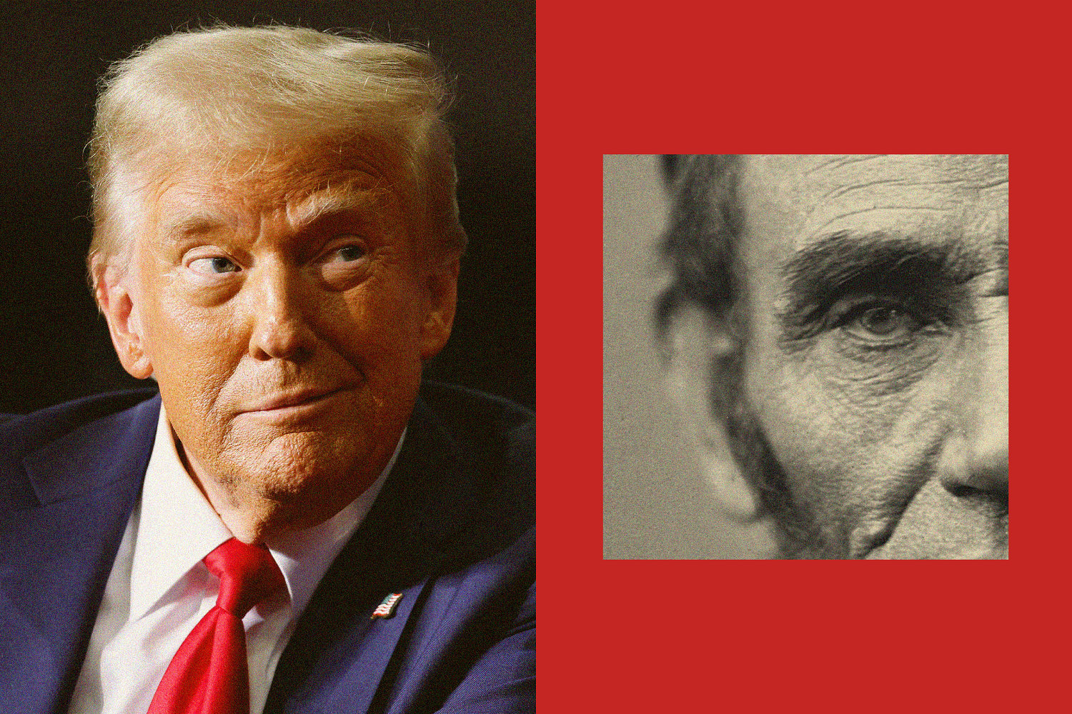 Trump is fixated on Abe Lincoln