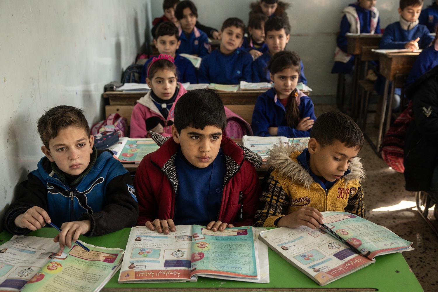 Anger over changes to school curriculum exposes Syria's fragile unity