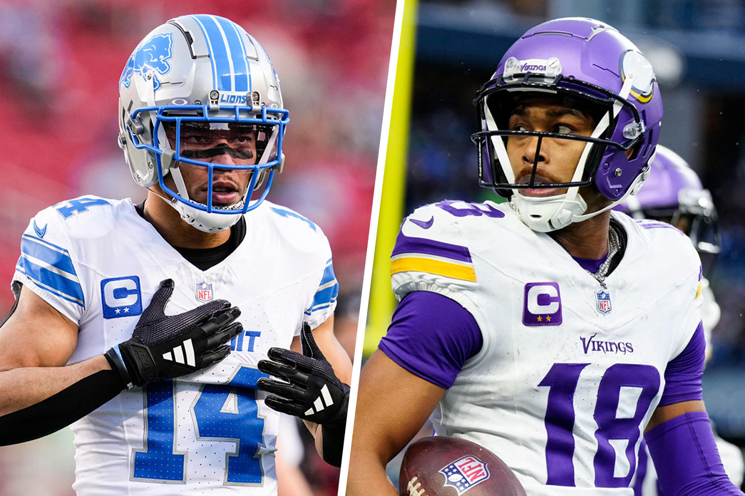 Vikings face Lions for No. 1 seed in NFC