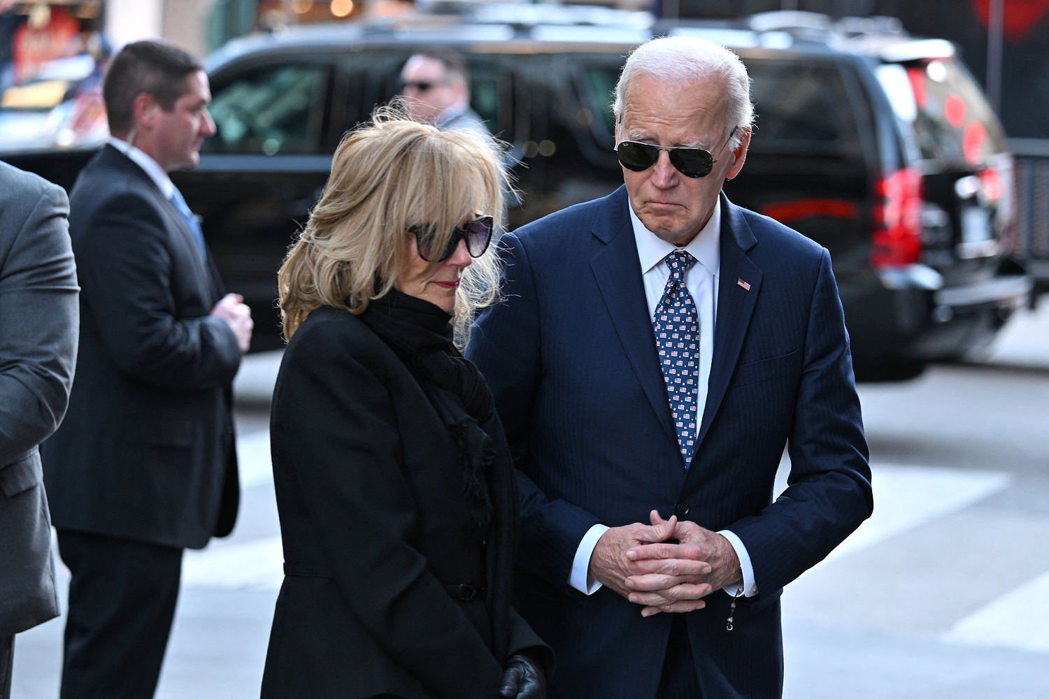 Biden meets with families of victims of New Orleans attack