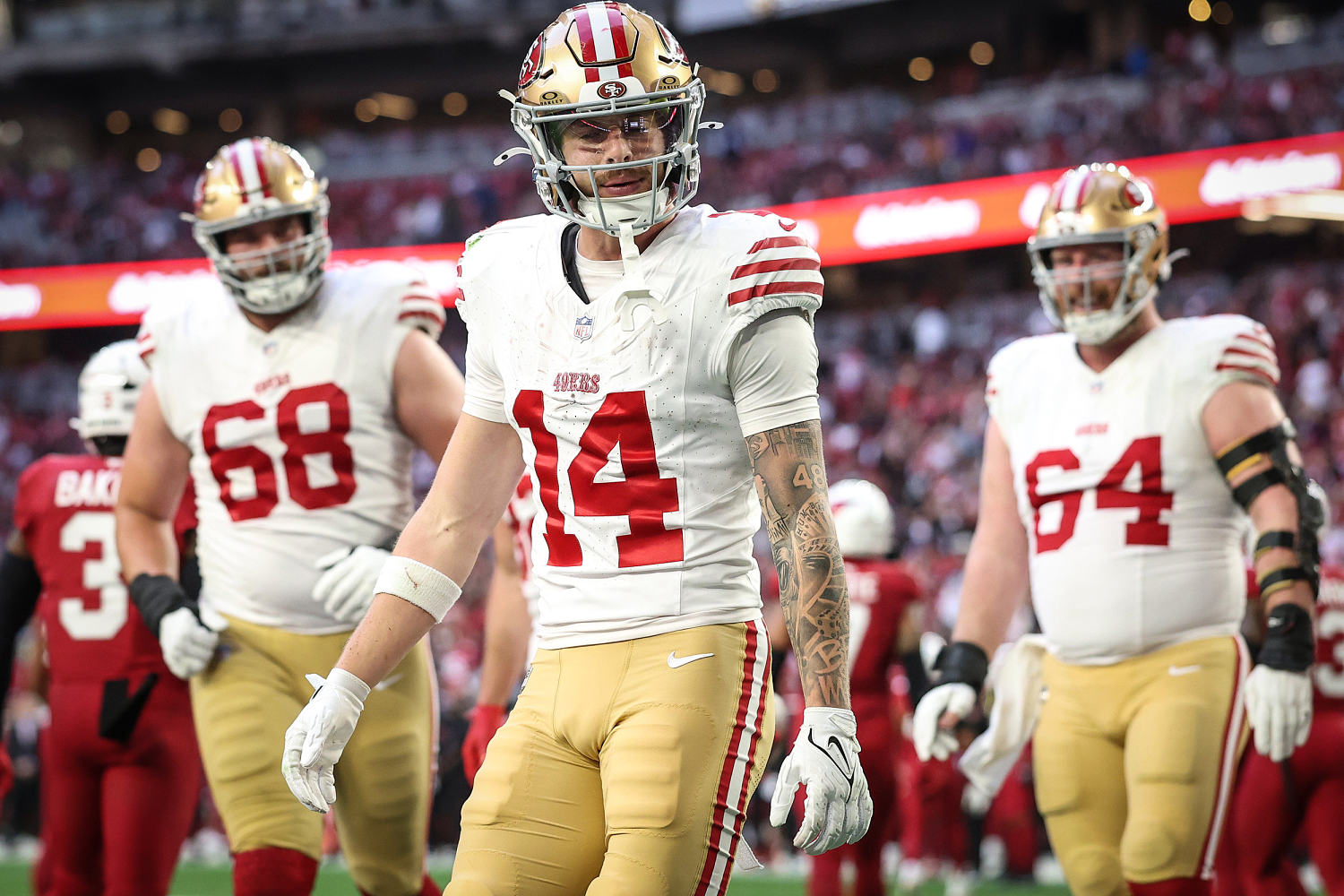 San Francisco 49ers rookie Ricky Pearsall says he forgives the teen who shot him