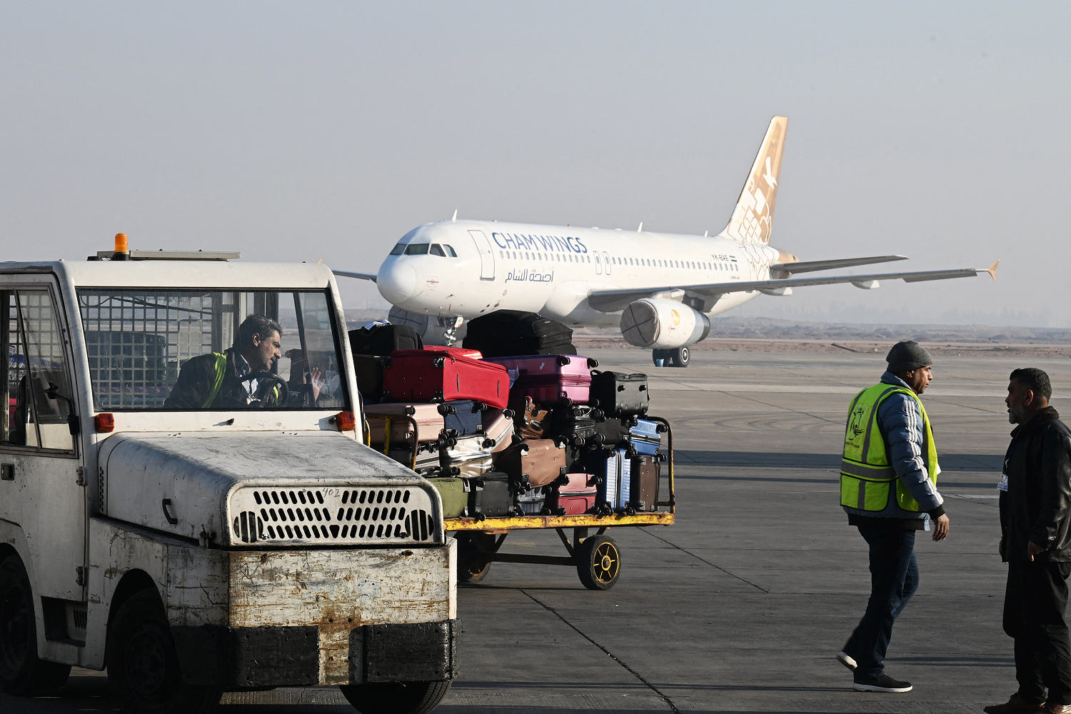 First commercial flight since the fall of Assad lands in Syria’s capital