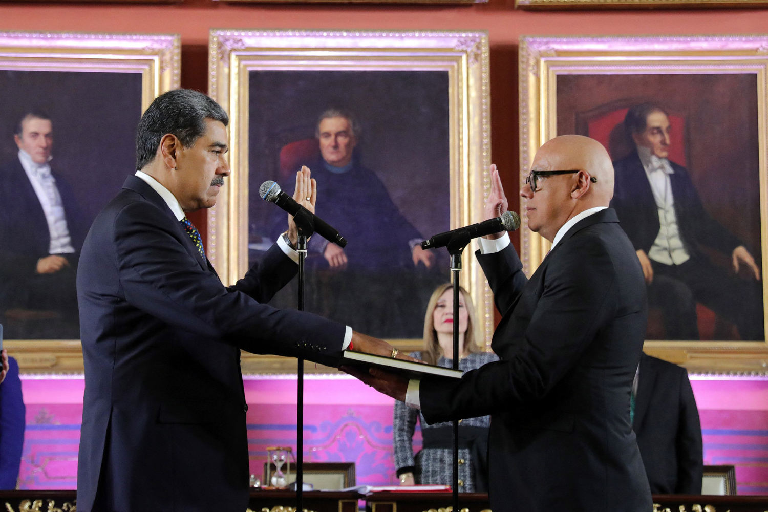 Venezuelan President Nicolás Maduro is sworn in despite credible evidence of election loss