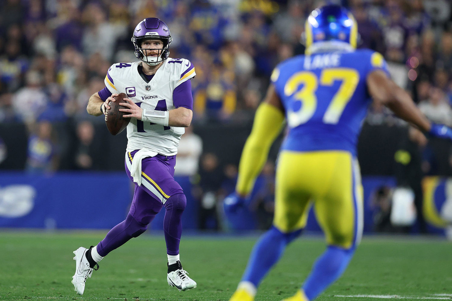 Sam Darnold led the Vikings to their best record in years. But two bad games may have cost him his job — and millions