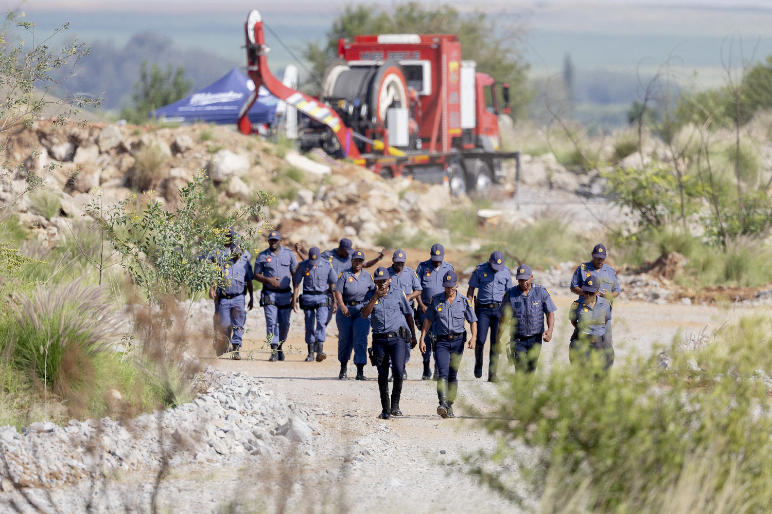 More than 100 feared dead as videos show bodies and trapped miners in South Africa