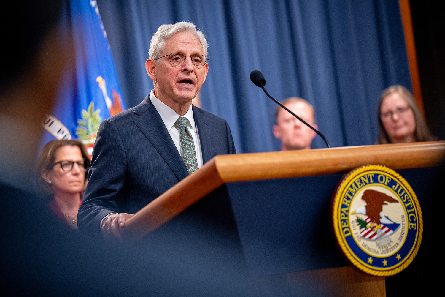 Merrick Garland rebukes 'unfounded attacks' on Justice Department officials in farewell speech