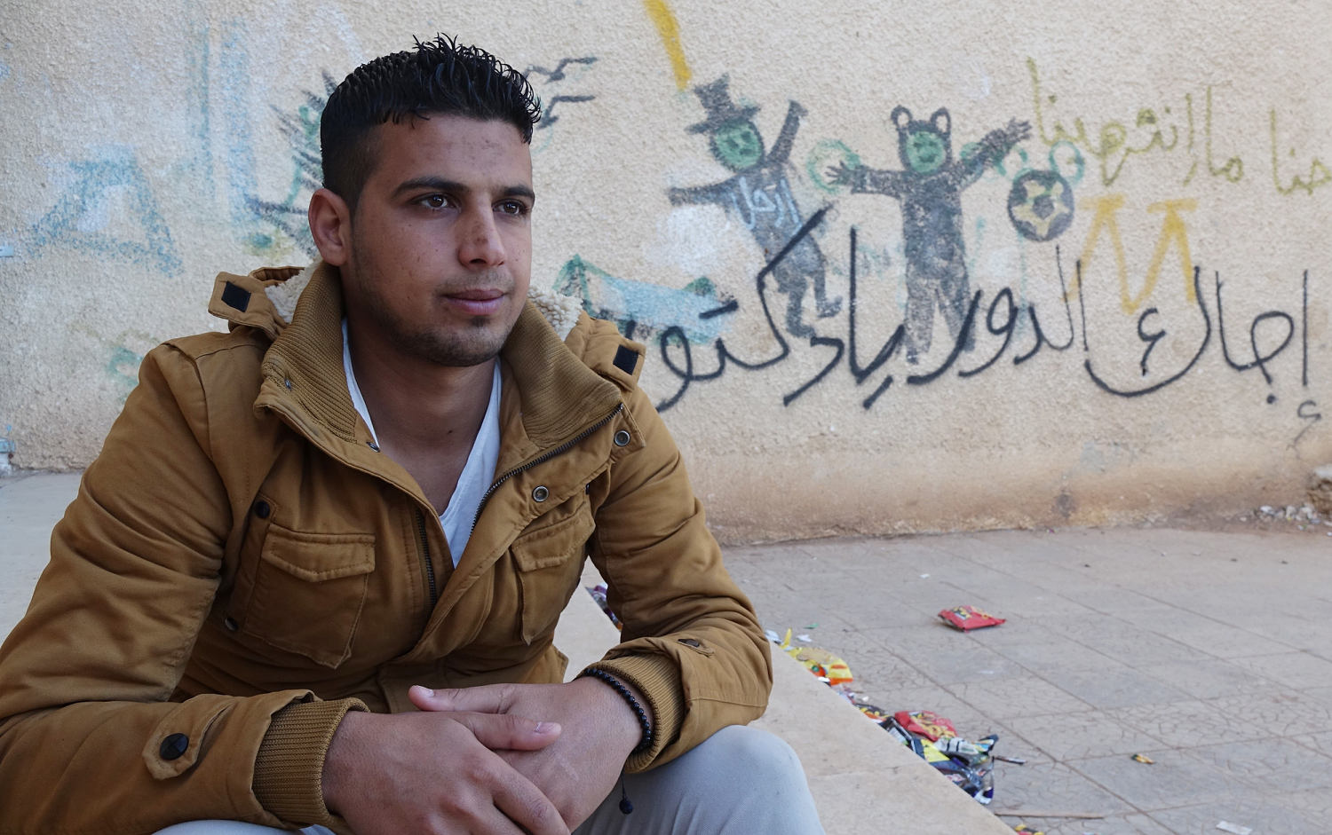 The Syrian teenager who sprayed four words on a wall and started an uprising