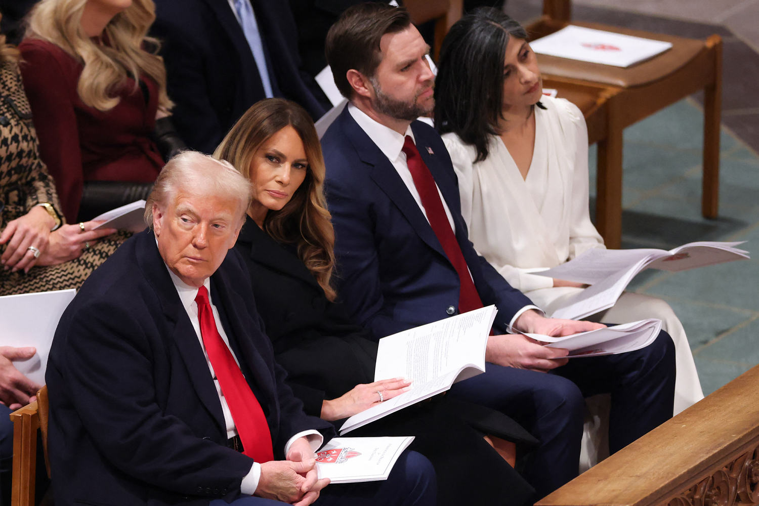 Bishop at inaugural prayer service urges Trump to 'have mercy' on LGBTQ children, immigrants