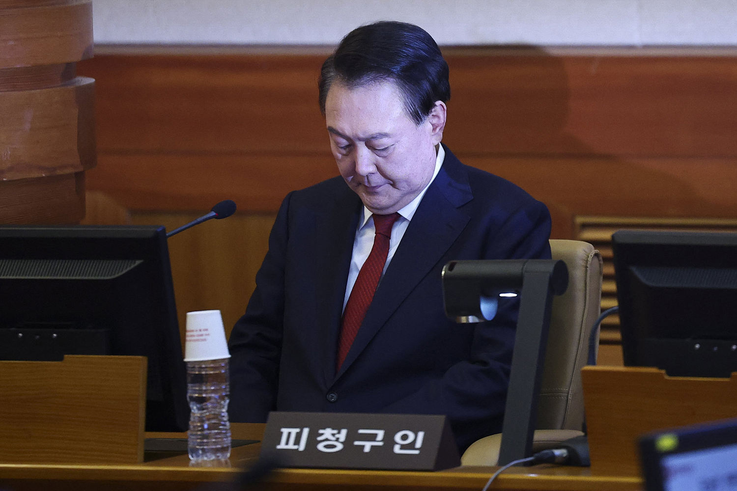 South Korea’s Yoon defends actions at impeachment hearing over martial law decree