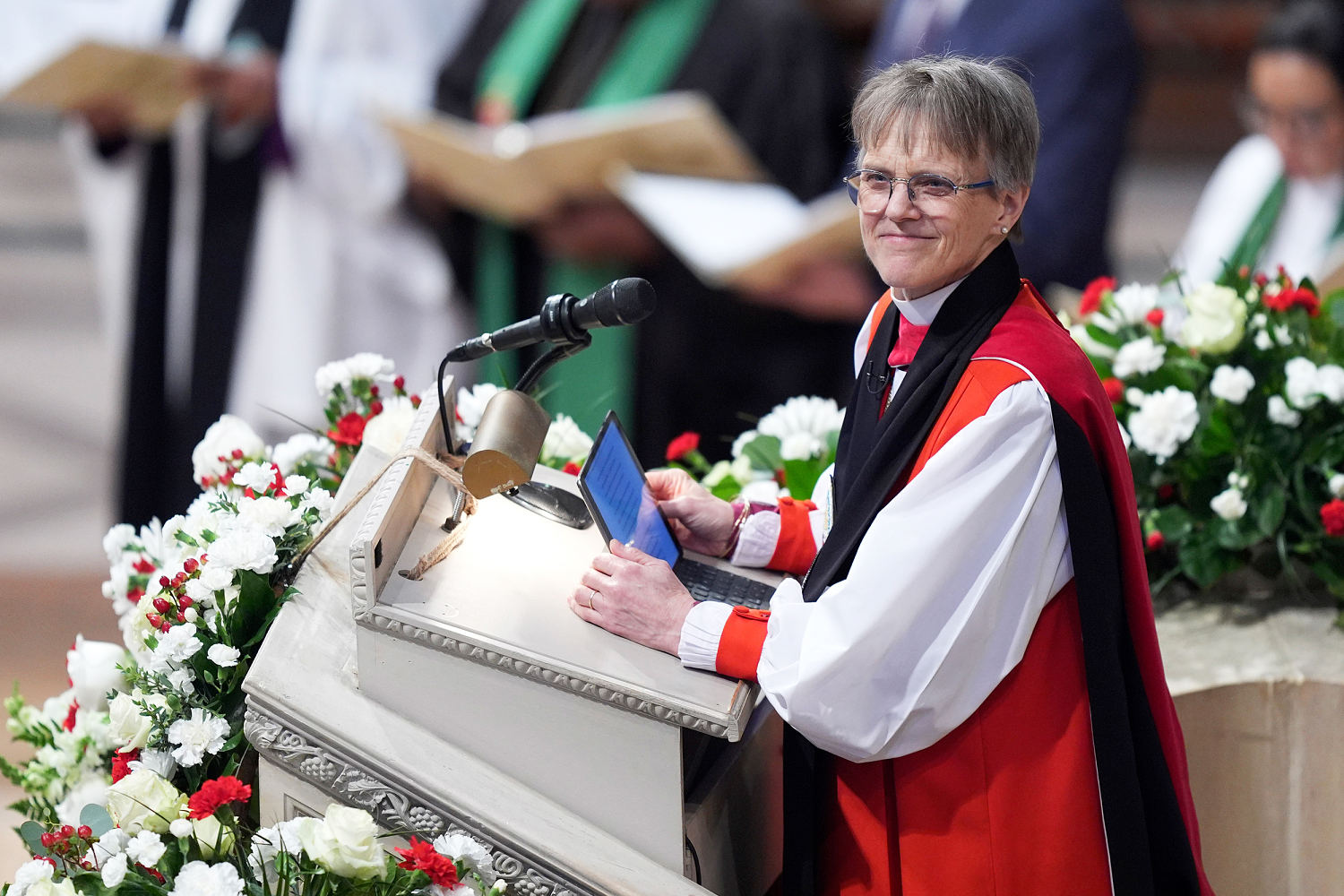 Bishop Mariann Budde defends plea directed at Trump during inaugural prayer service