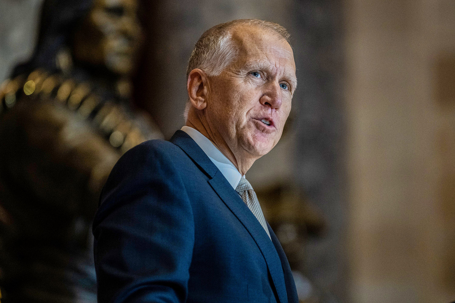 GOP Sen. Thom Tillis slams Trump-aligned operative who called to replace him in North Carolina Senate race