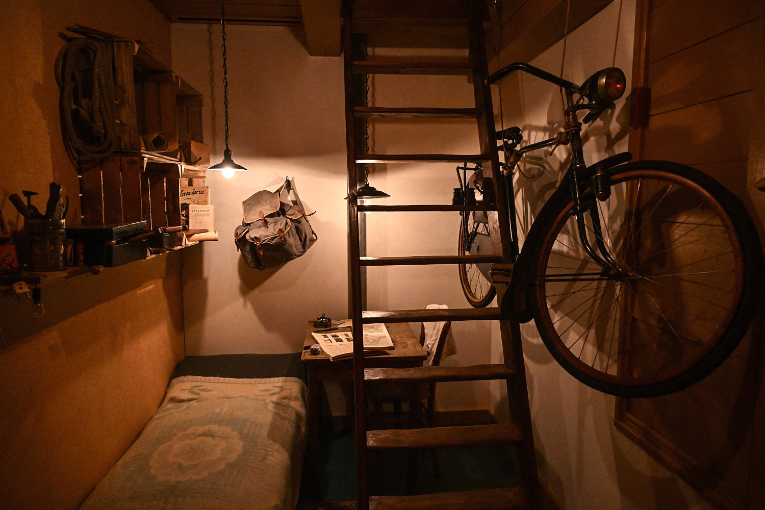 Full-scale replica of Anne Frank's hidden annex opens in New York City