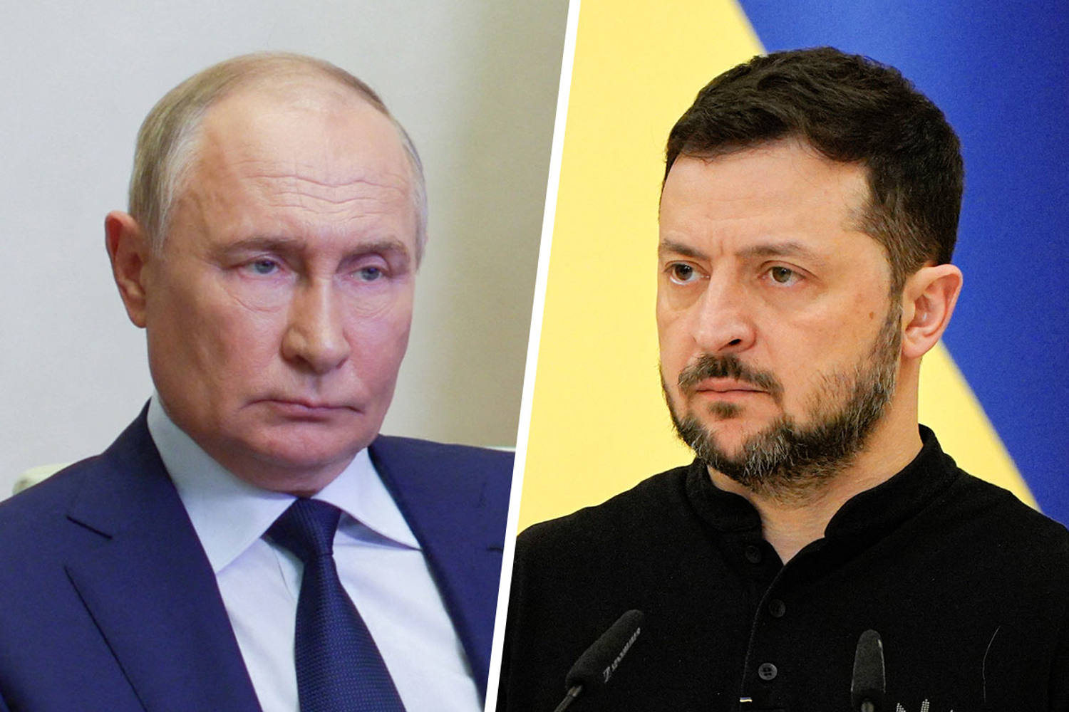 Zelenskyy accuses Putin of being 'afraid' of peace talks