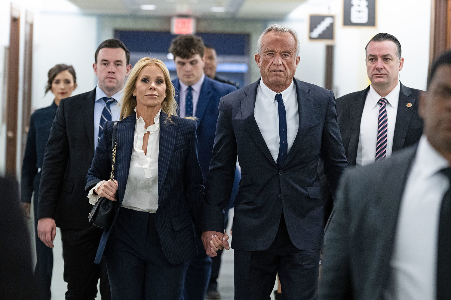 Protestors twice interrupt RFK Jr. while discussing vaccines during his confirmation hearing