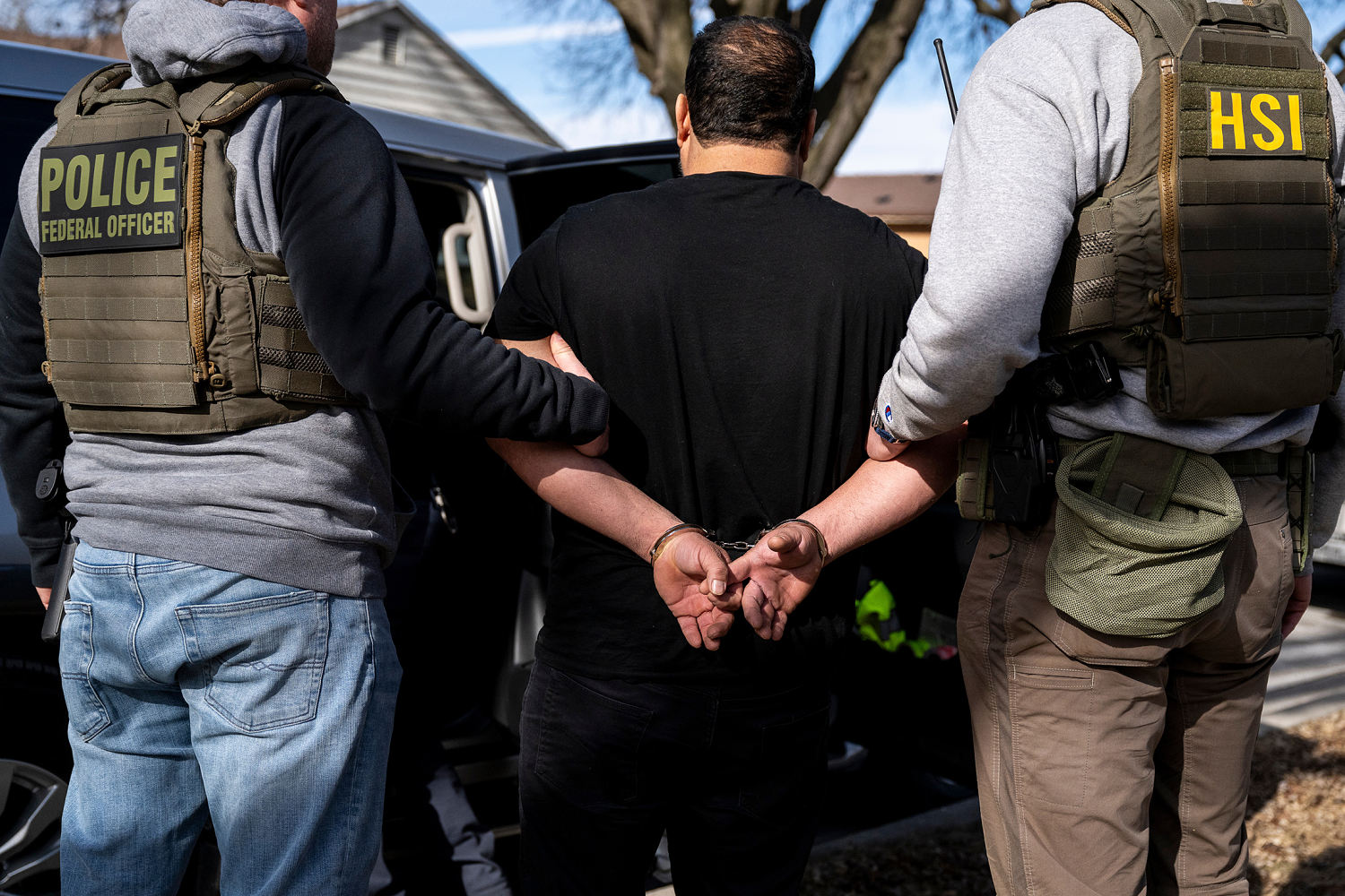 Trump's stepped-up immigration arrests escalate need for more detention space