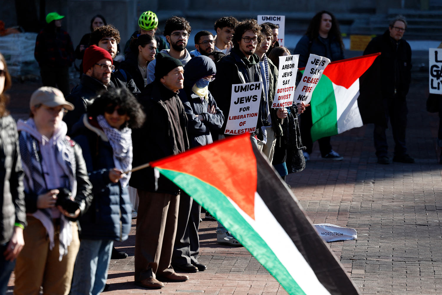 ACLU sues University of Michigan over campus bans for pro-Palestinian protesters