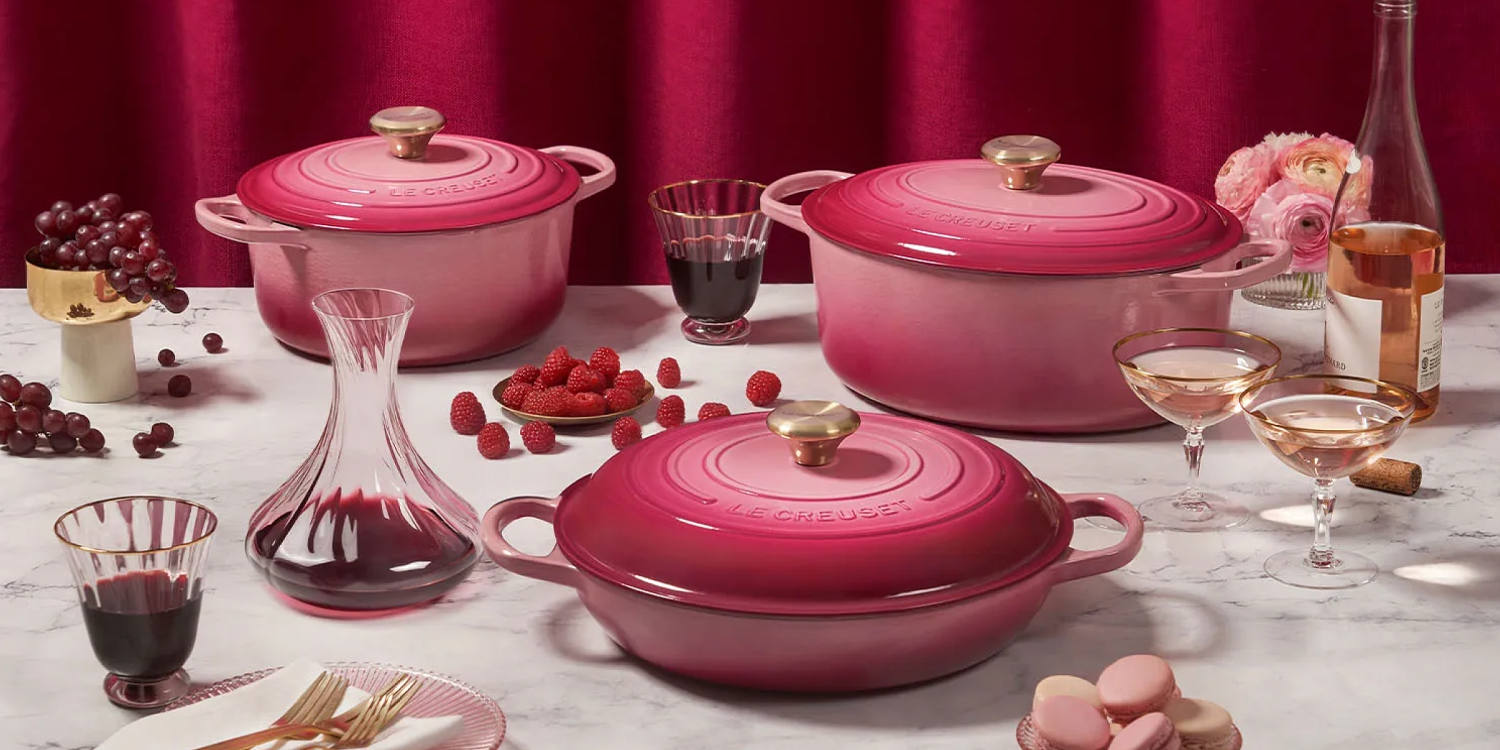 Le Creuset just brought back its iconic berry color — here's everything you need to know