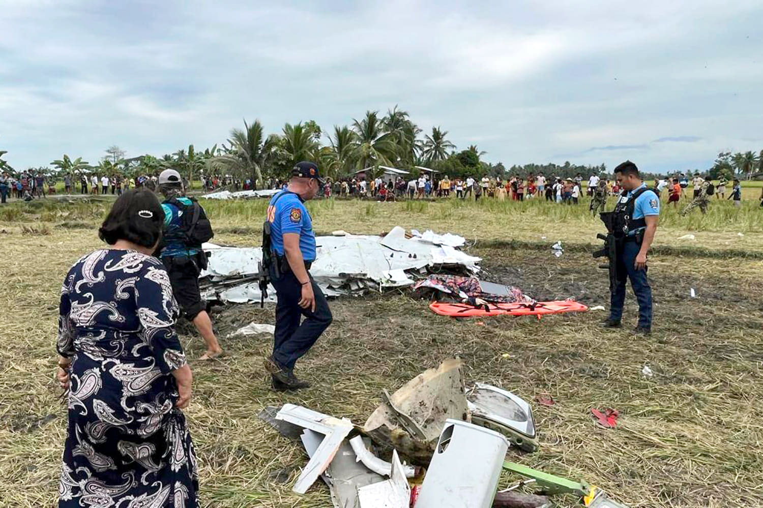 U.S. service member and 3 contractors killed in surveillance mission plane crash in the Philippines