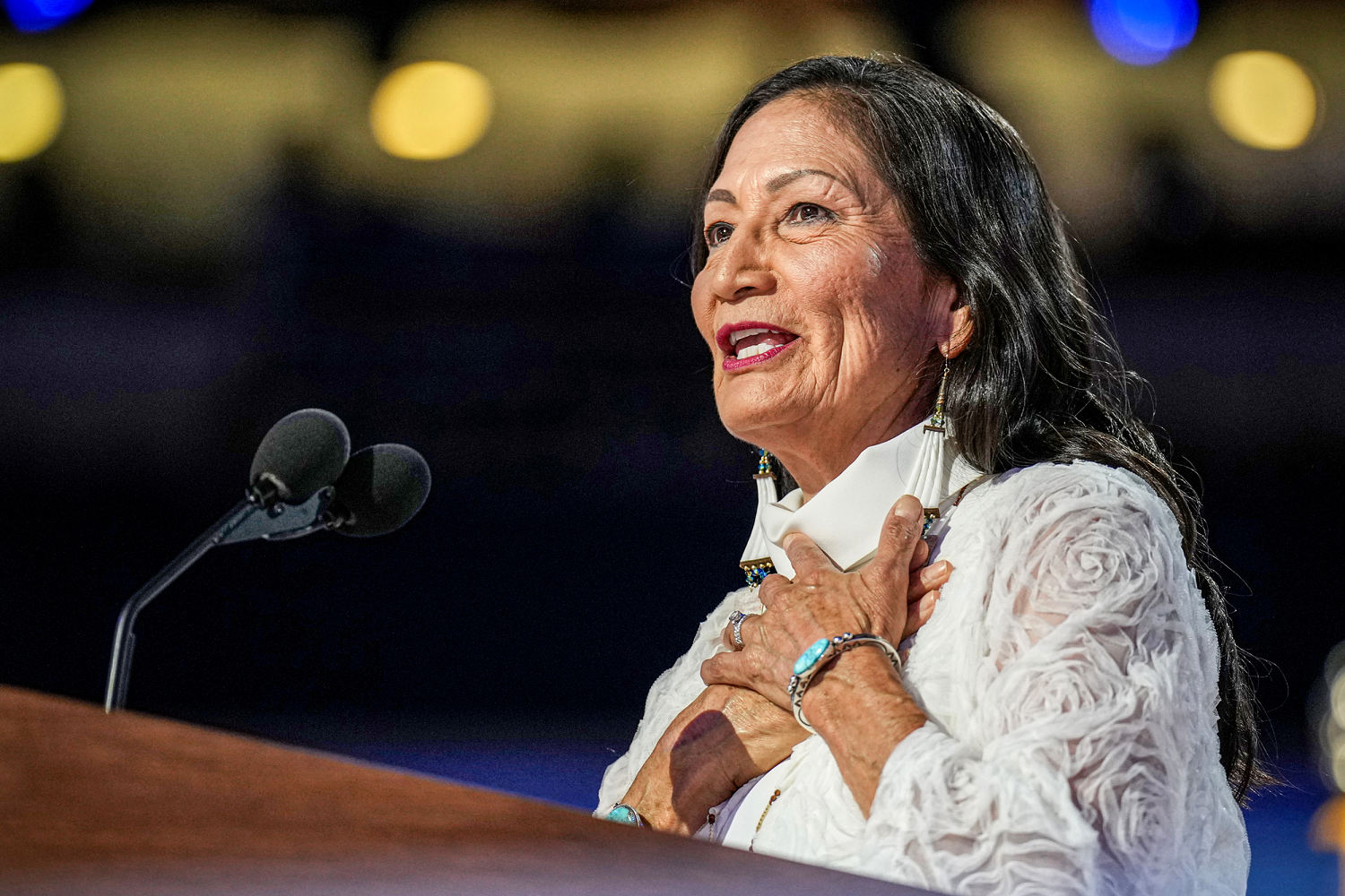 Former Interior Secretary Deb Haaland launches New Mexico governor campaign