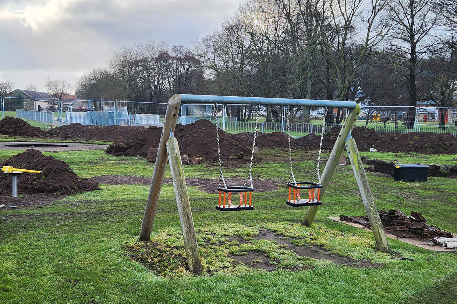 Dozens of World War II bombs unearthed at children's playground in northern England