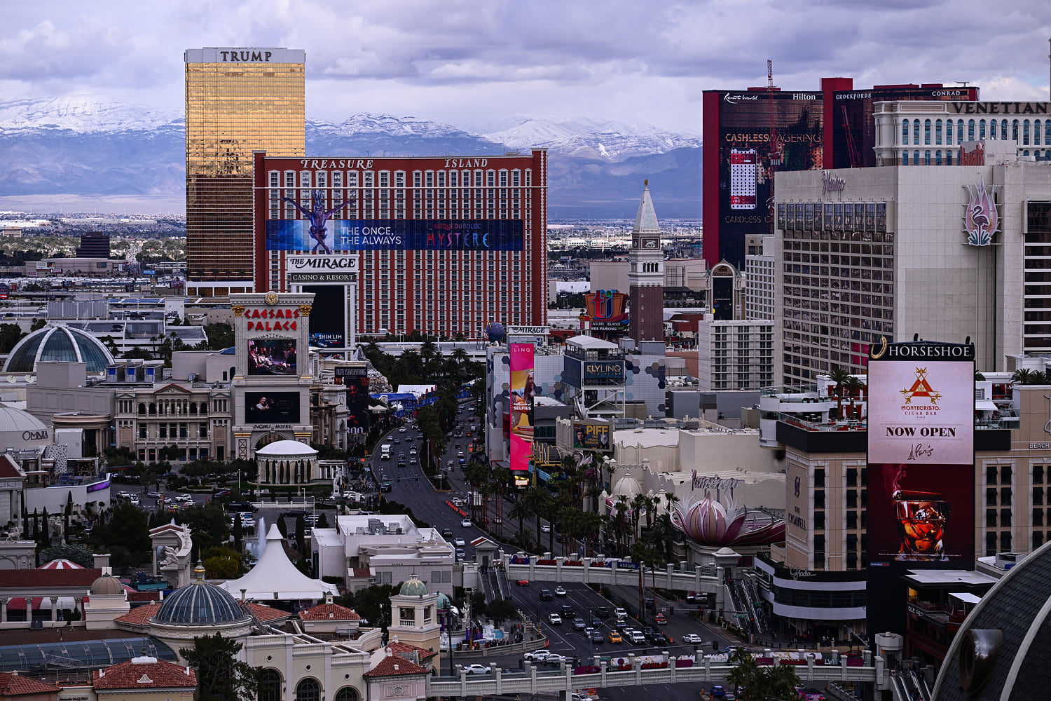 Las Vegas finally breaks its streak of 214 dry days — with 0.01 inches of rain